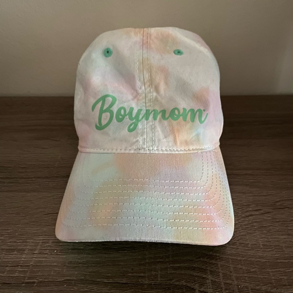 Tie-dye Boymom Hat